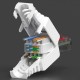 POWERTECH βύσμα δικτύου RJ45 CAB-N350, CAT 6A UTP, tool-free, λευκό