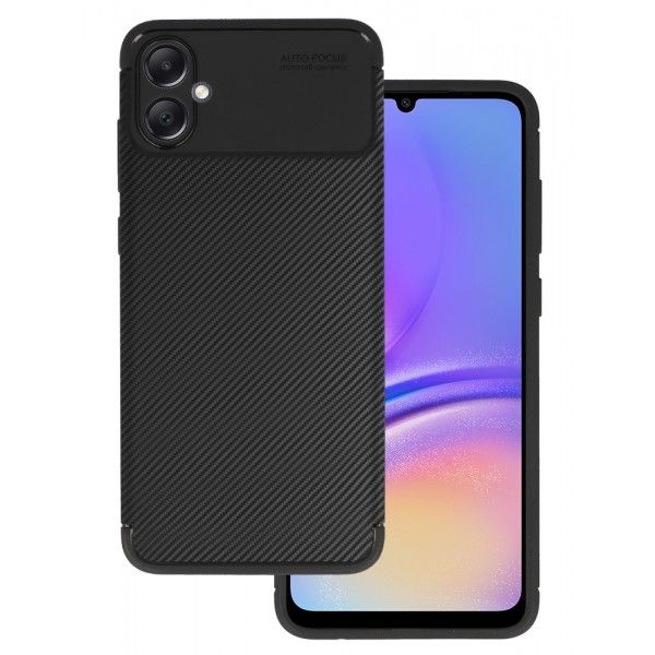 POWERTECH θήκη Carbon Elite MOB-1963 για Samsung Galaxy A05, μαύρη - Powertech