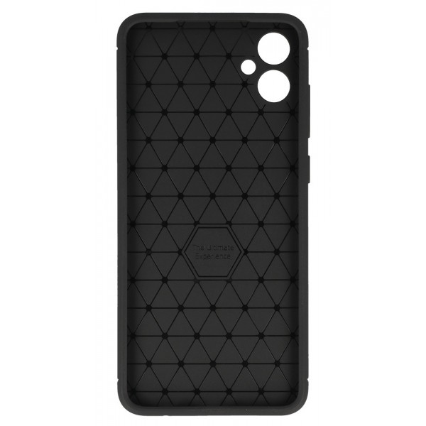 POWERTECH θήκη Carbon Elite MOB-1963 για Samsung Galaxy A05, μαύρη - Powertech