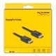 DELOCK καλώδιο DisplayPort 2.1 80493 8K/60Hz 4K/120Hz 40 Gbps, 2m, μαύρο