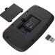 RIITEK ασύρματο mini πληκτρολόγιο i4, backlit, Bluetooth & 2.4GHz, μαύρο