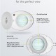 GOOBAY μεγεθυντικός φακός 60361 με σφιγκτήρα, LED, 3 διόπτρες, λευκός