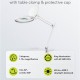 GOOBAY μεγεθυντικός φακός 60361 με σφιγκτήρα, LED, 3 διόπτρες, λευκός