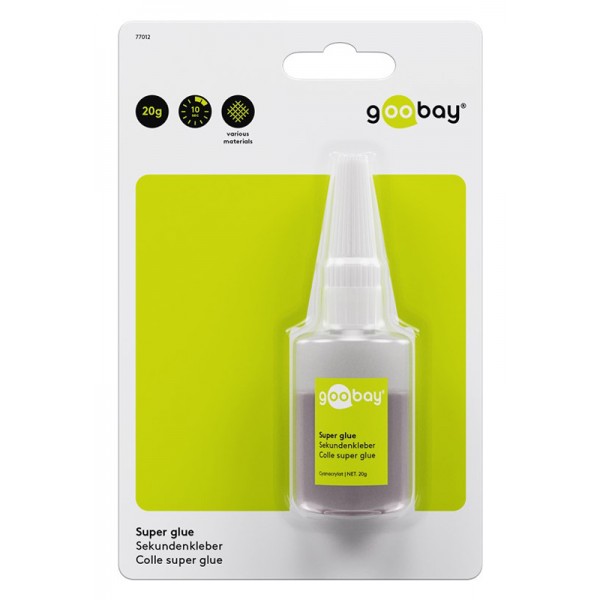 GOOBAY κόλλα Super Glue 77012, 20g - GOOBAY