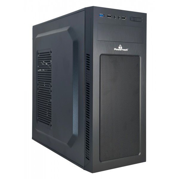 POWERTECH PC Case PT-1168 με 550W PSU, ATX, 418x200x416mm, μαύρο - Νέα & Ref PC