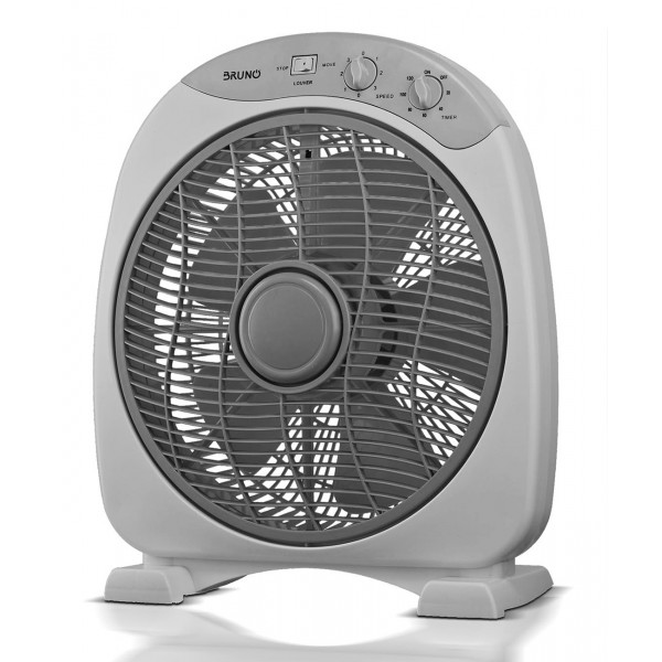 BRUNO ανεμιστήρας Box Fan BRN-0184, επιτραπέζιος/δαπέδου, 38W 32cm, γκρι - BRUNO