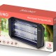 BRUNO ηλεκτρική εντομοπαγίδα BRN-0186 με UV λυχνία, 20W, μαύρη