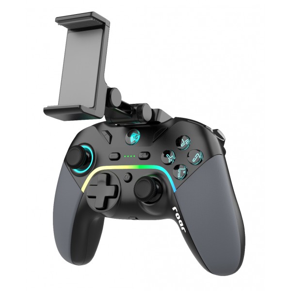 ROAR ασύρματο gamepad RR-0022, Switch/PC/iOS/Android, Bluetooth, μαύρο - Gamepad