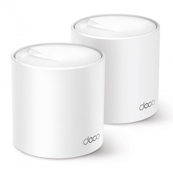 TP-LINK Home Mesh Wi-Fi System Deco X60, 5400Mbps AX5400, Ver. 3.2, 2τμχ - Access Points