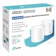 TP-LINK Home Mesh Wi-Fi System Deco X60, 5400Mbps AX5400, Ver. 3.2, 2τμχ