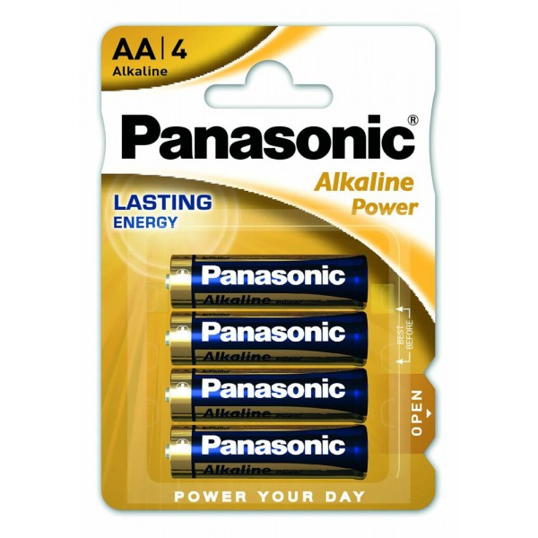 PANASONIC αλκαλικές μπαταρίες Alkaline Power, AA/LR6, 1.5V, 4τμχ - Panasonic