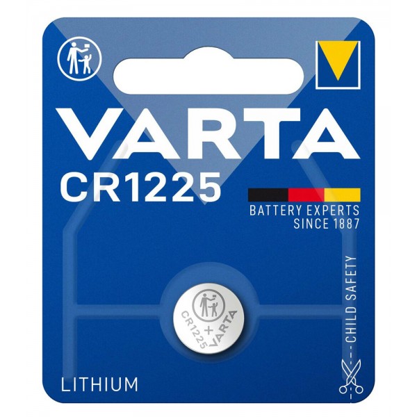 VARTA μπαταρία λιθίου, CR1225, 3V, 1τμχ - VARTA