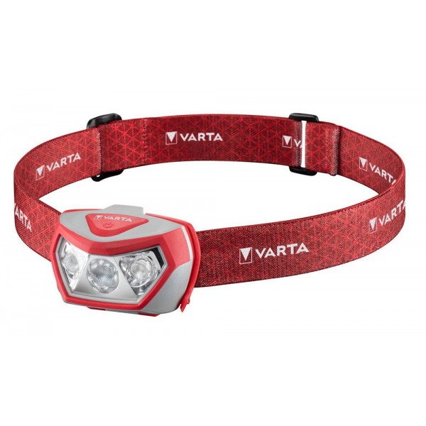 VARTA LED φακός κεφαλής Outdoor Sports H20 Pro, 200lm, IPX4, κόκκινος - VARTA