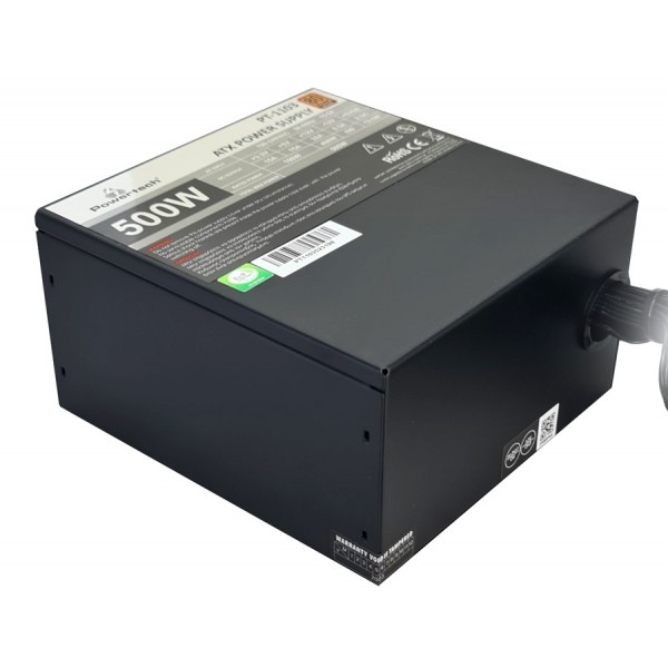 POWERTECH τροφοδοτικό για PC PT-1103, 80Plus Bronze, 500W ATX, 140mm Fan - Σύγκριση Προϊόντων