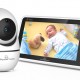 POWERTECH ενδοεπικοινωνία μωρού PT-1188 με κάμερα & οθόνη, 720p, PTZ
