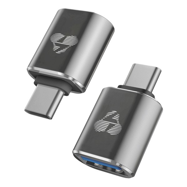 POWERTECH αντάπτορας USB-C σε USB 3.0 PTR-0148, 10 Gbps, 60W, γκρι - USB-C (Type-C)