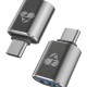POWERTECH αντάπτορας USB-C σε USB 3.0 PTR-0148, 10 Gbps, 60W, γκρι