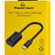POWERTECH αντάπτορας USB-C σε USB 3.0 PTR-0146, 10 Gbps, γκρι