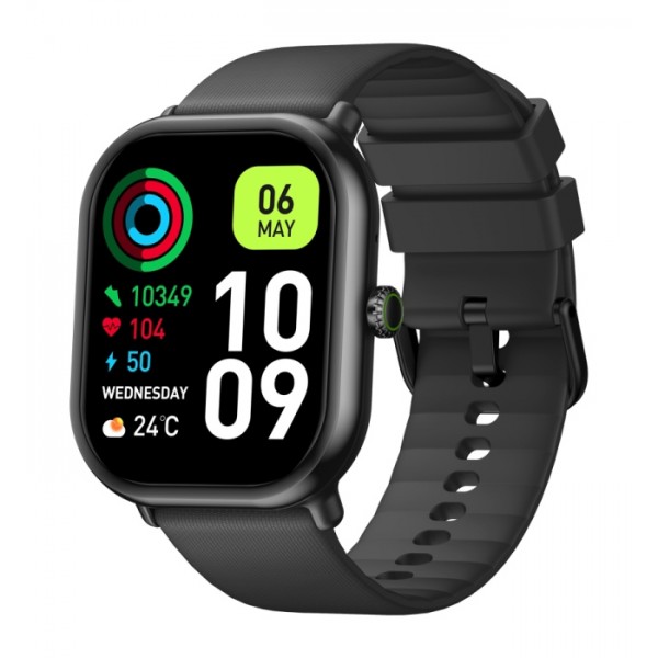 ZEBLAZE smartwatch GTS 3 Pro, heart rate, 1.97" AMOLED, μαύρο - Smartwatches
