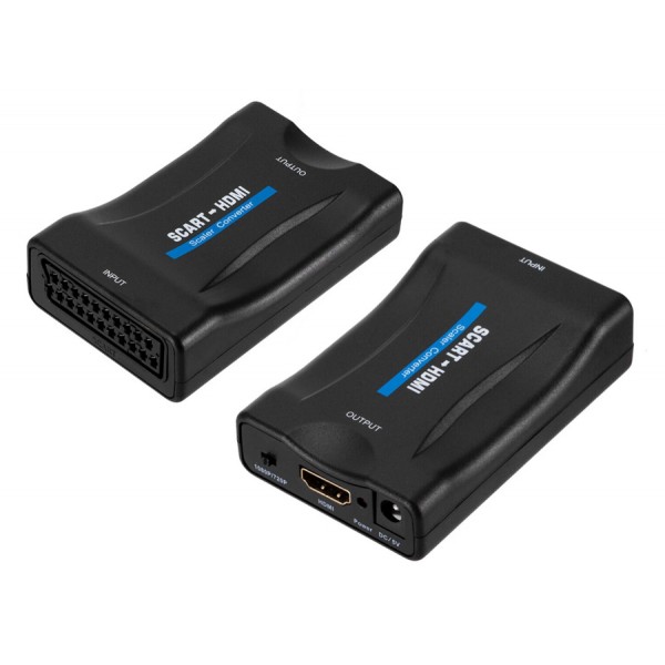 Αντάπτορας SCART σε HDMI CAB-H152, 10.2Gbps, NTSC & PAL, μαύρος - Περιφερειακά