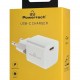 POWERTECH φορτιστής τοίχου PT-1223, USB-C, 20W, λευκός
