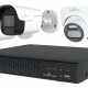 POWERTECH NVR καταγραφικό με 4 κάμερες PT-1233, 4K, 4MP, 9 κανάλια
