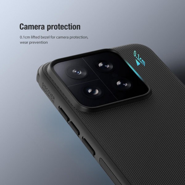 NILLKIN θήκη Super Frosted Shield Pro για Xiaomi 14, μπλε - NILLKIN