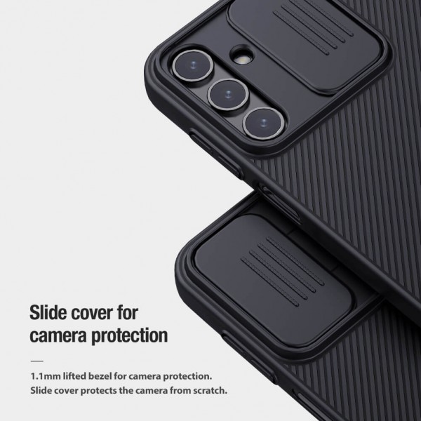 NILLKIN θήκη CamShield για Samsung Galaxy A25 5G, μαύρη - NILLKIN