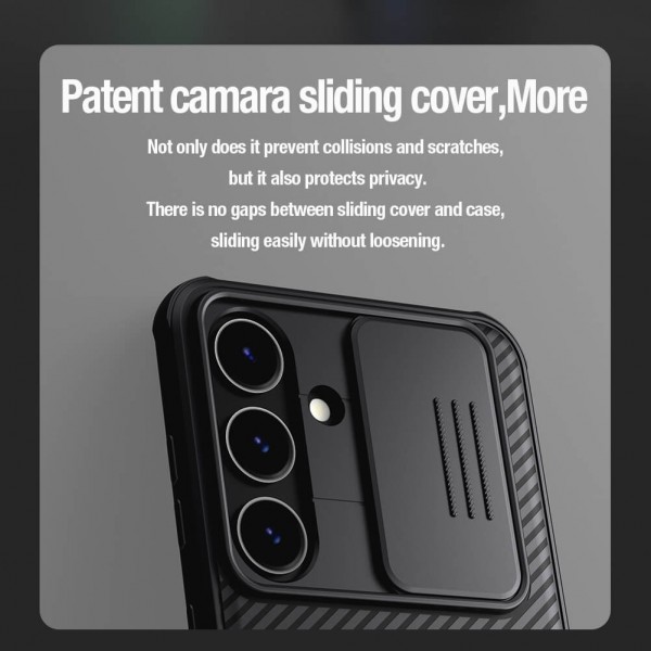 NILLKIN θήκη CamShield Pro για Samsung Galaxy S24, μαύρη - NILLKIN
