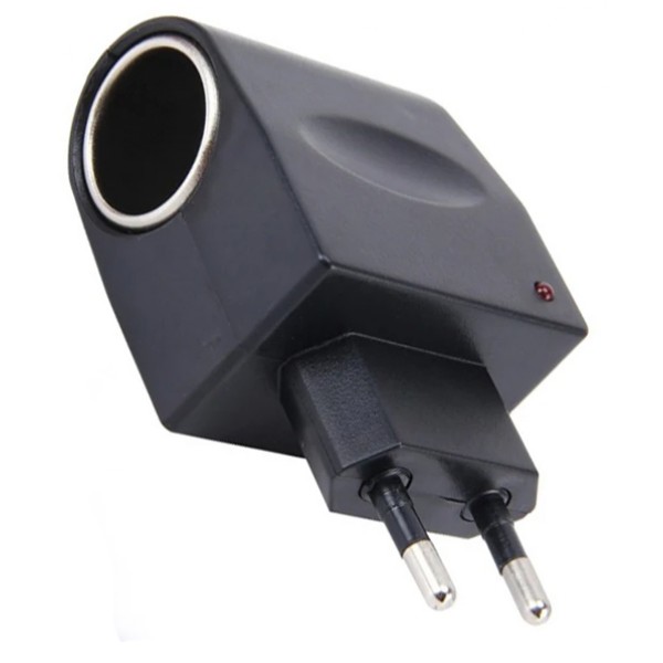 Αντάπτορας φόρτισης PT-807, από UK/EU πρίζα σε αυτοκινήτου - UNBRANDED