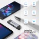 CABLETIME card reader CT-ACSD3-AG, SD/micro SD, USB/USB-C, 5Gbps, γκρι