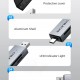 CABLETIME card reader CT-ACSD3-AG, SD/micro SD, USB/USB-C, 5Gbps, γκρι