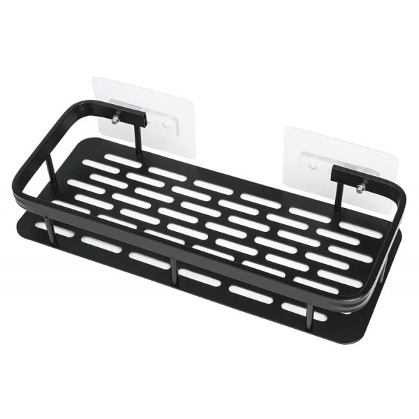 HOME USE ράφι τοίχου HUH-0162, μεταλλικό, 30x5x13cm, μαύρο - Οργάνωση Χώρου