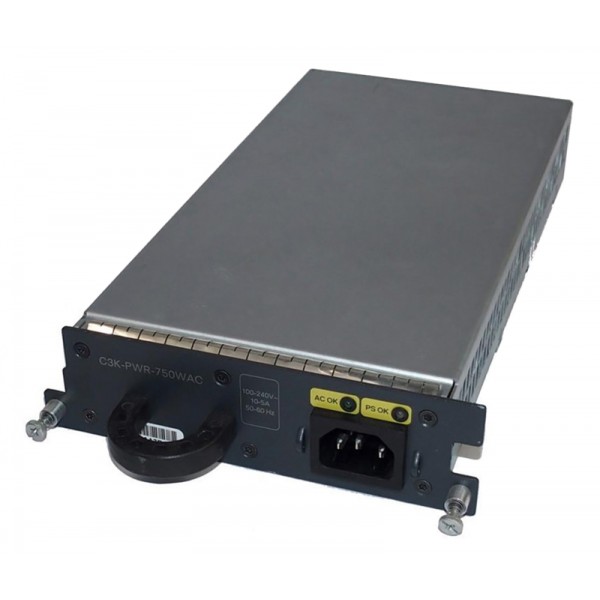 CISCO used PSU C3K-PWR-750WAC για Switch 3750-E/3560-E/RPS 2300, 750W - Used Δικτυακά