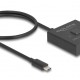 DELOCK USB-C switch 18911, 2 σε 1 bidirectional, 10Gbps, 8K, 100W, μαύρο