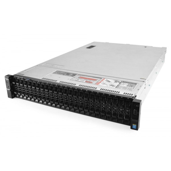 DELL Server R730, 2x E5-2680 v3, 32GB, DVD, 2x 750W, 24x 2.5", REF SQ - Refurbished Servers