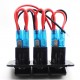 POWERTECH πάνελ σκαφών PTL-018 με 3x διακόπτες φώτων, IP65