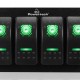 POWERTECH πάνελ σκαφών & οχημάτων PTL-019 με 4x διακόπτες, IP65