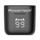 POWERTECH earphones με θήκη φόρτισης PT-1227, TWS, ENC, 30/480mAh, μαύρα