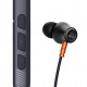 POWERTECH earphones PT-1228 με μαγνήτη, Bluetooth ENC 10mm 180mAh, μαύρα