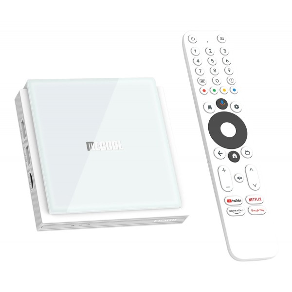 MECOOL TV Box KM2 Plus Deluxe, Google πιστοποίηση, 4K, WiFi, Android 11 - TV Box