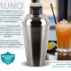 BRUNO Ανοξείδωτο σέικερ για κοκτέιλ 500ml, BRN-0175