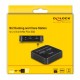 DELOCK docking station για M.2 NVMe SSD 64177, 2 θέσεων, 10Gbps, clone function, μαύρο