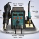 PROSKIT σταθμός συγκόλλησης SS-979B, κολλητήρι/air gun, 760W, 200-480 °C