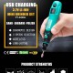 PROSKIT περιστροφικό πολυεργαλείο PT-5205U, 3.7V, 600mah, έως 15000rpm