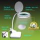 PROSKIT μεγεθυντικός φακός MA-1010U, κλιπ & βάση, LED, 3D 1.75x, λευκός