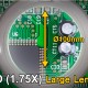 PROSKIT μεγεθυντικός φακός MA-1010U, κλιπ & βάση, LED, 3D 1.75x, λευκός