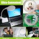 PROSKIT μεγεθυντικός φακός MA-1010U, κλιπ & βάση, LED, 3D 1.75x, λευκός