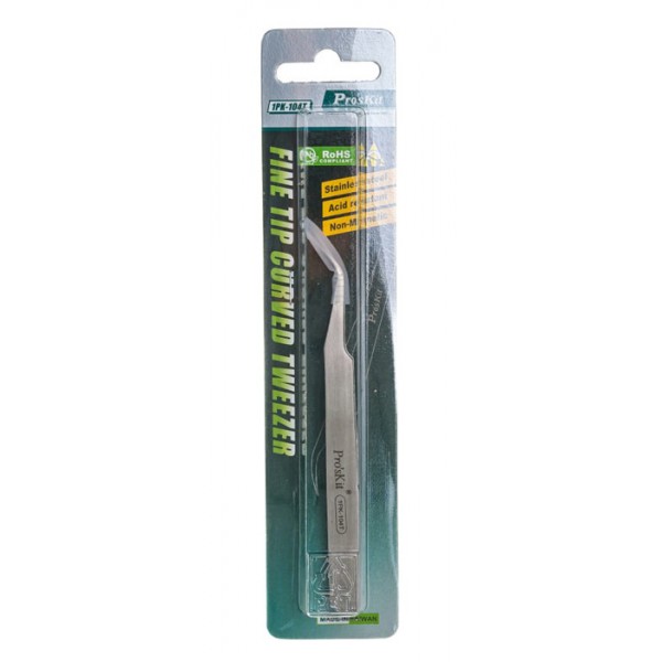 PROSKIT τσιμπίδα 1PK-104T, 120mm, κυρτή, non-magnetic - Εργαλεία Χειρός