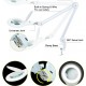 PROSKIT μεγεθυντικός φακός MA-1209LI με σφιγκτήρα, LED, 5D 2.25x, λευκός
